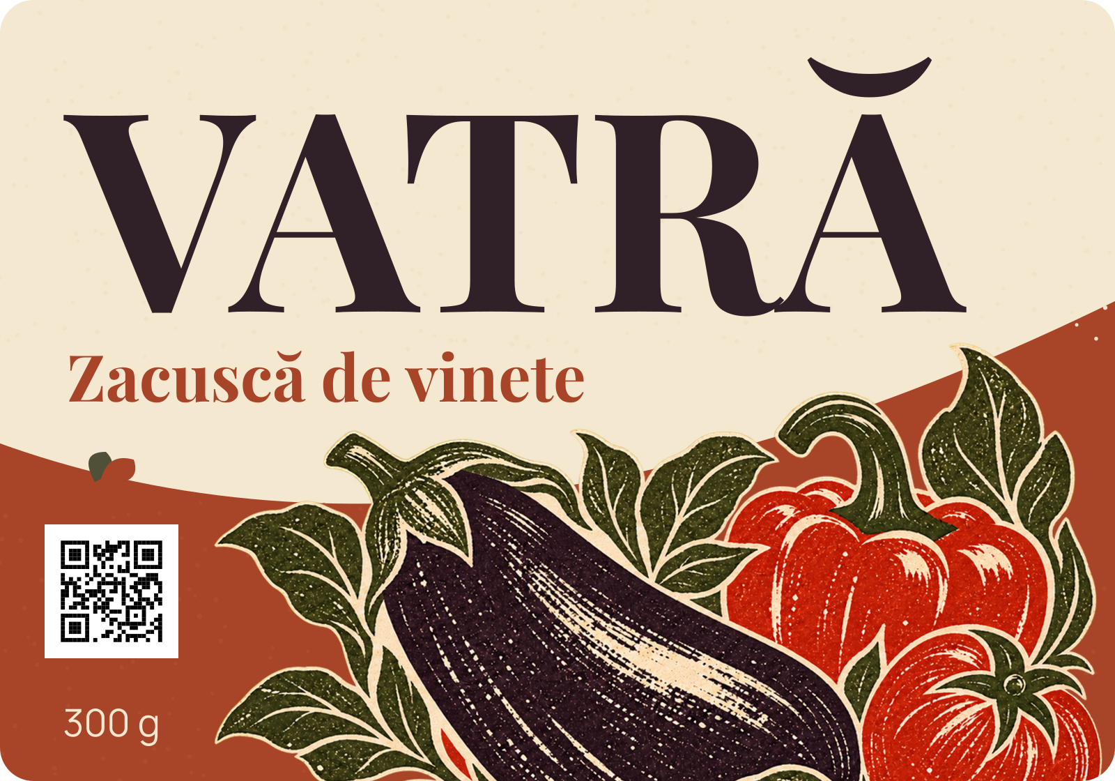 Șablonul Vatră — Zacuscă de vinete